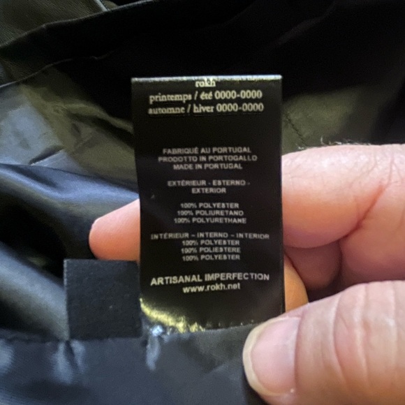 NWT Rokh- Metal Chain Mini Dress- Size 36/ US 2-4 - Picture 11 of 14